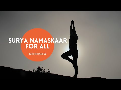 Embedded thumbnail for SURYANAMASKAAR / SUN SALUTATIONS FOR ALL: HEALTHY ADAPTATIONS ON MAT &amp;amp; CHAIR FOR KNEE &amp;amp; BACK SAFETY